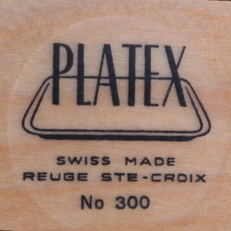 Platex Birkenholz Tablett - 1960s